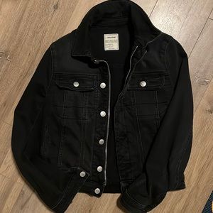 Zadig & Voltaire black “punk” jean jacket. Excellent condition.